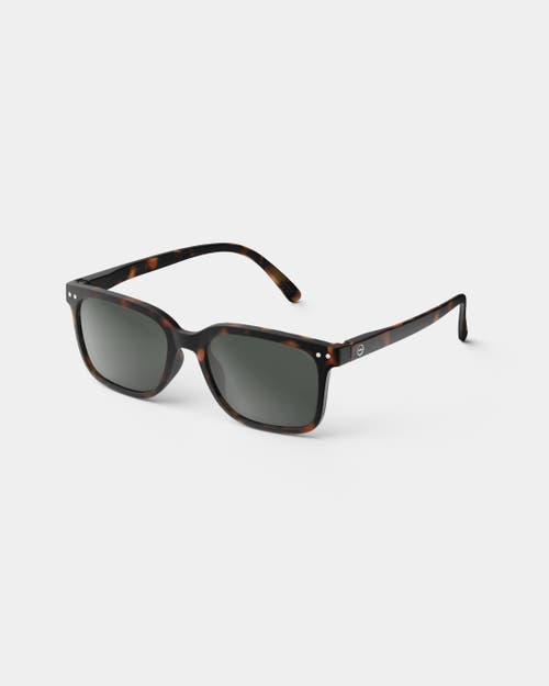 Izipizi #l 54mm Rectangular Sunglasses In Green