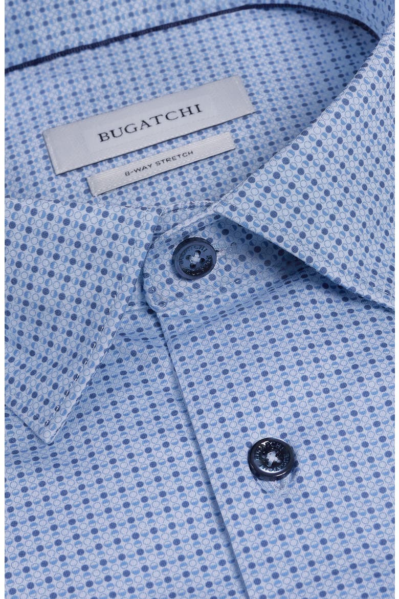 James OoohCotton® Geo Print Button-Up Shirt, Alternate, color, AIR BLUE
