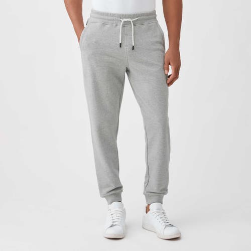 Surfside Supply Co. Dune Drawstring Terry Jogger In Heather Grey
