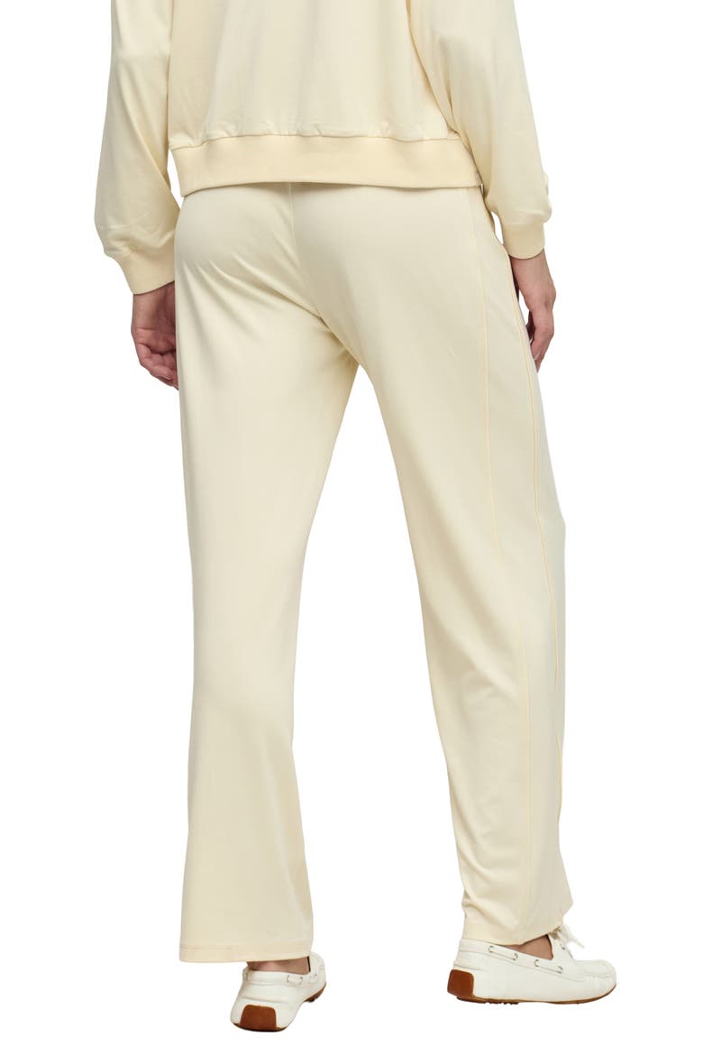 Butterchic Piped Wide Leg Pants, Alternate, color, DAFFODIL