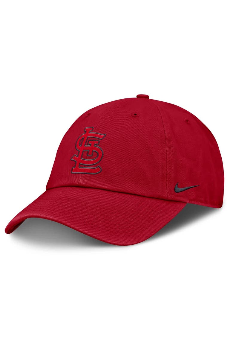 Men's Nike Red St. Louis Cardinals Club Adjustable Hat, Main, color, Red
