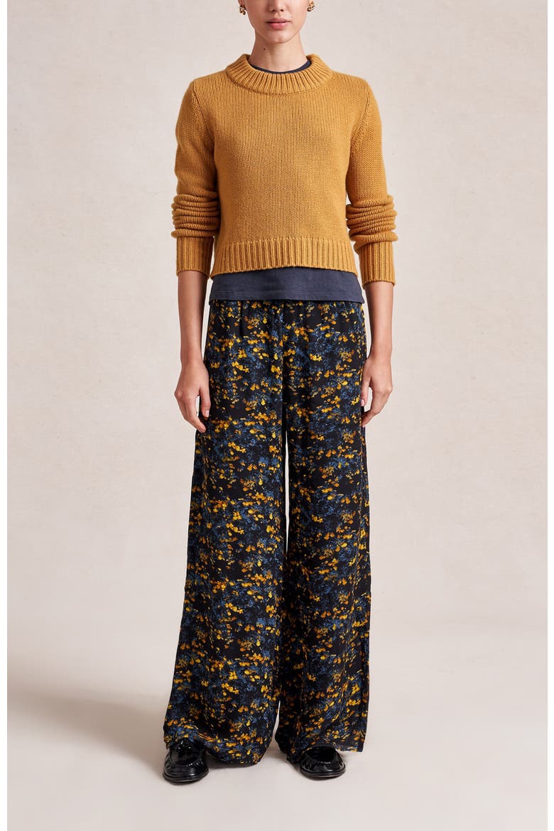 Freya Pant, Main, color, Yellow Flower Fields