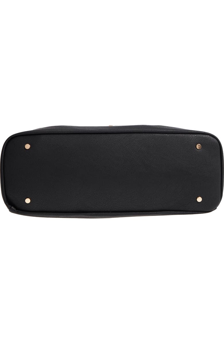 Sole Society Faux Leather Weekend Bag, Alternate, color,