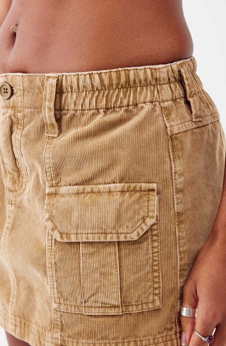 BDG Urban Outfitters Y2K Corduroy Cargo Skirt, Alternate, color,
