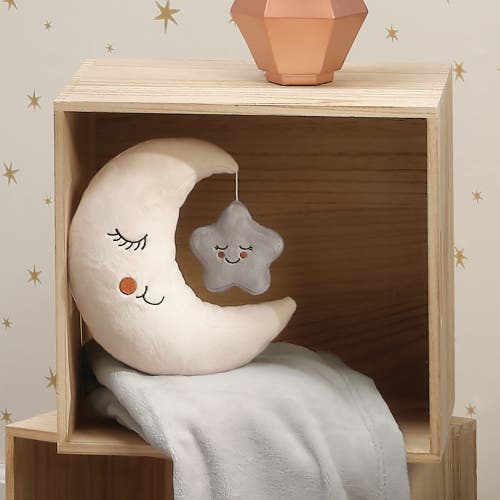 Lambs & Ivy Goodnight Moon And Star Plush Stuffed Toy In Neutral