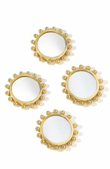 Astra Beaded Mirror Coasters