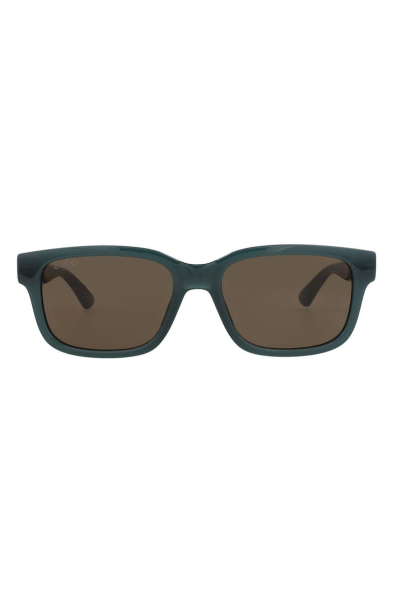 Gucci 56mm Square Sunglasses, Main, color,