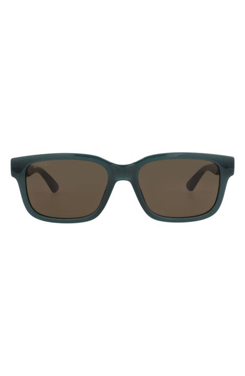 56mm Square Sunglasses