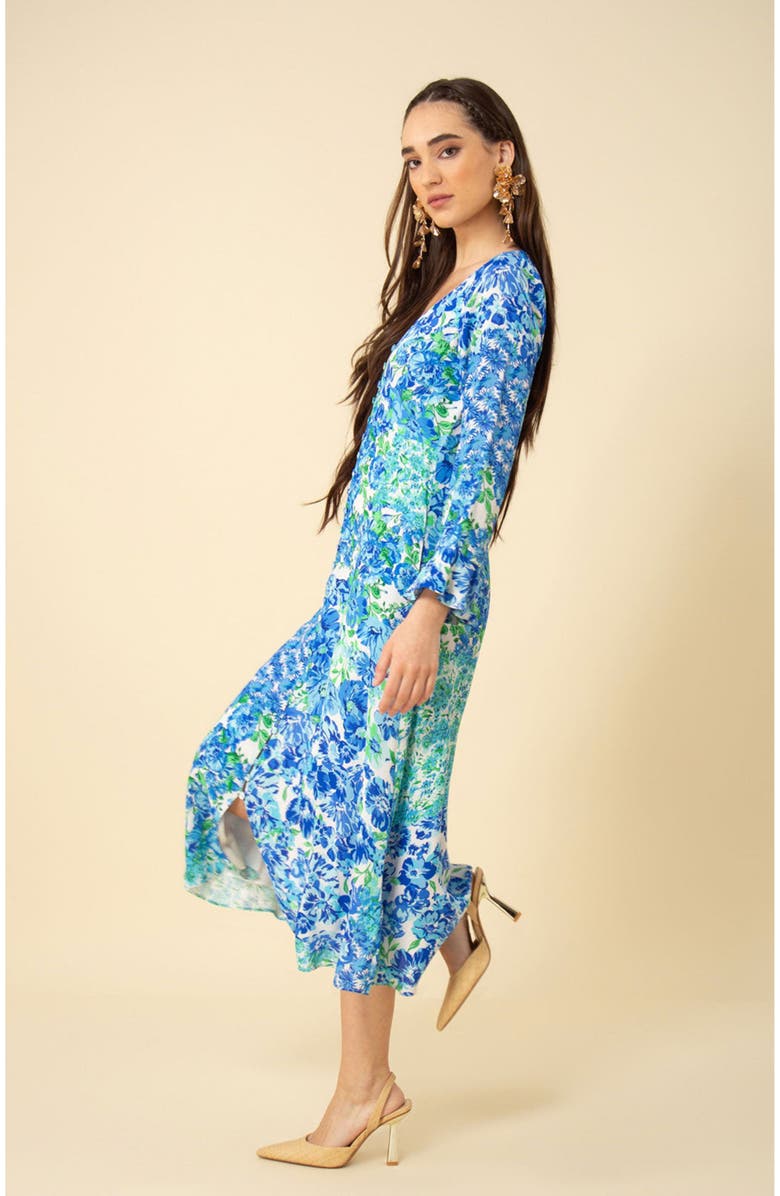 Hale Bob Rylee Midi Dress, Alternate, color, 