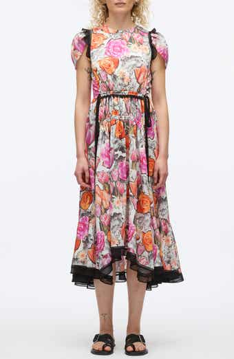 Floral Collage Dress