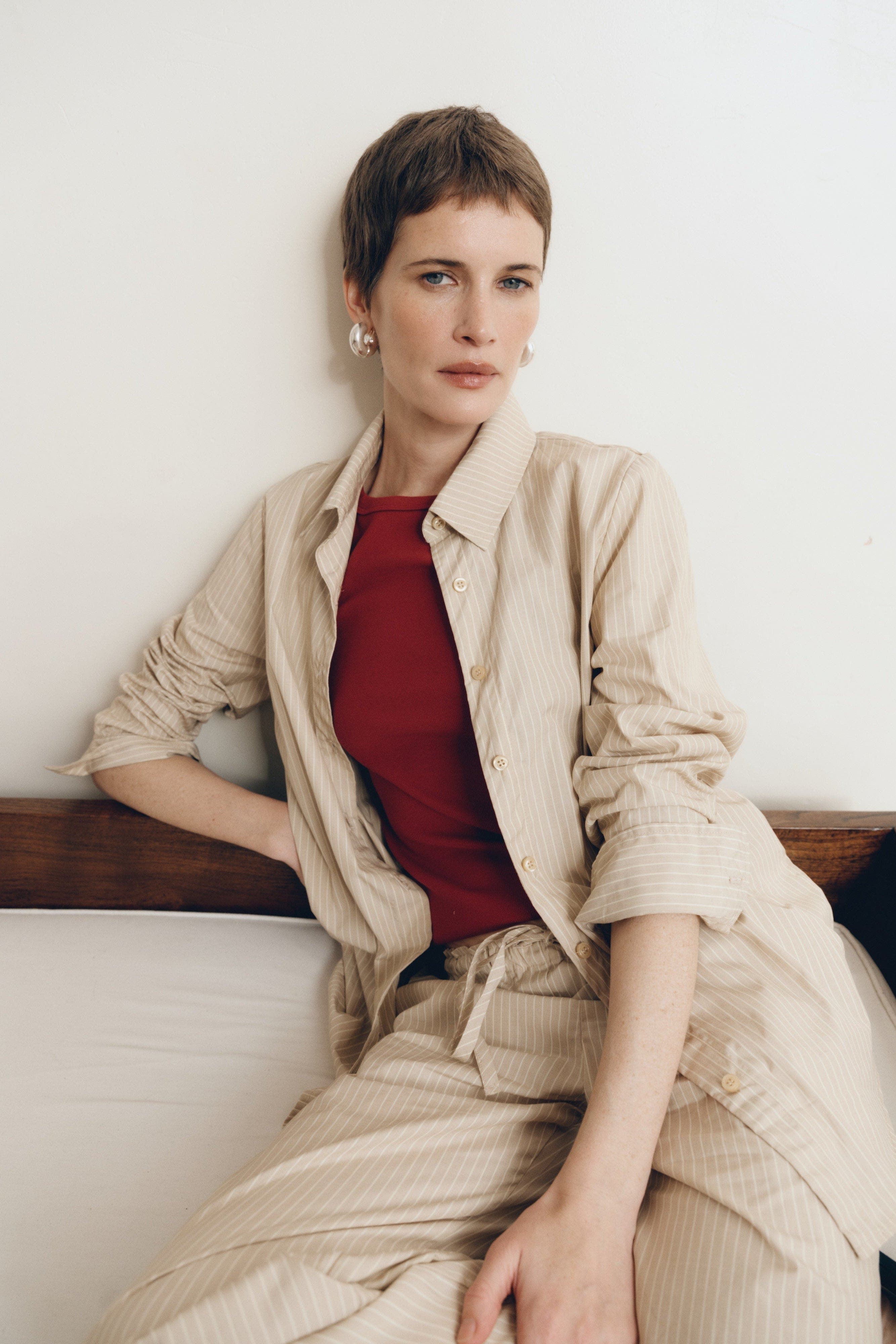 Matteo Stripe Shirt - image 2