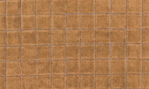 Lorena Canals Woolablemosaic Washable Wool Rug In Brown