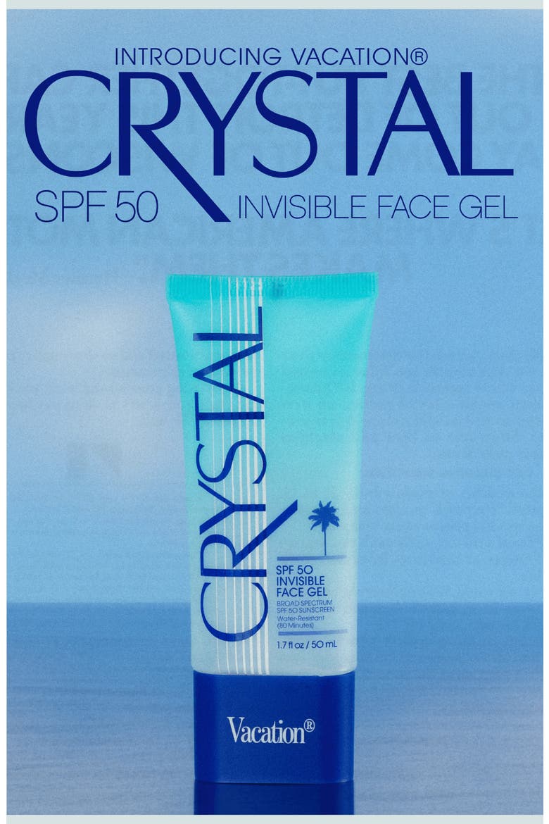 Crystal SPF 50 Sunscreen Gel, Alternate, color, NO COLOR