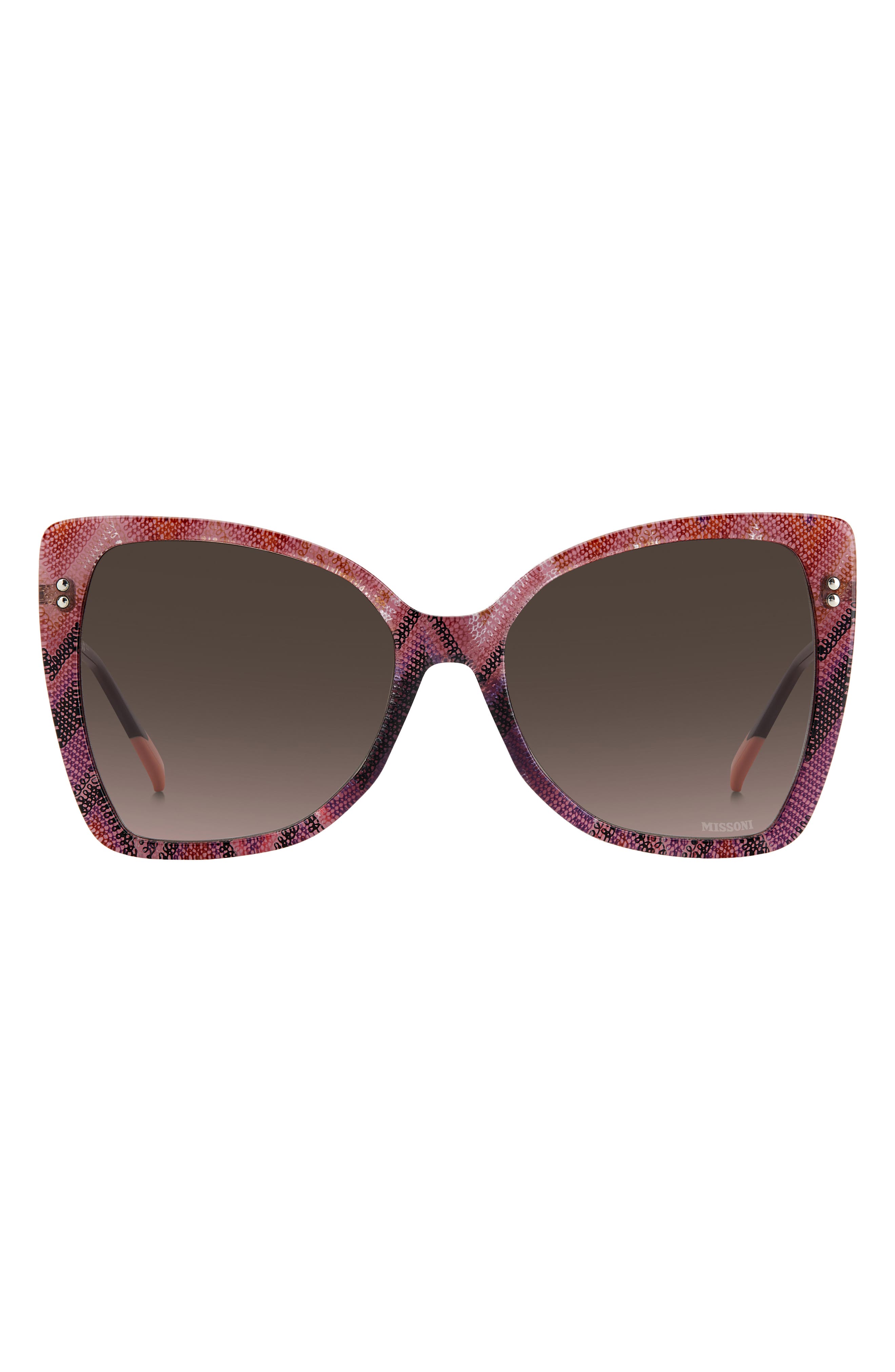 Missoni 58mm Gradient Cat Eye Sunglasses