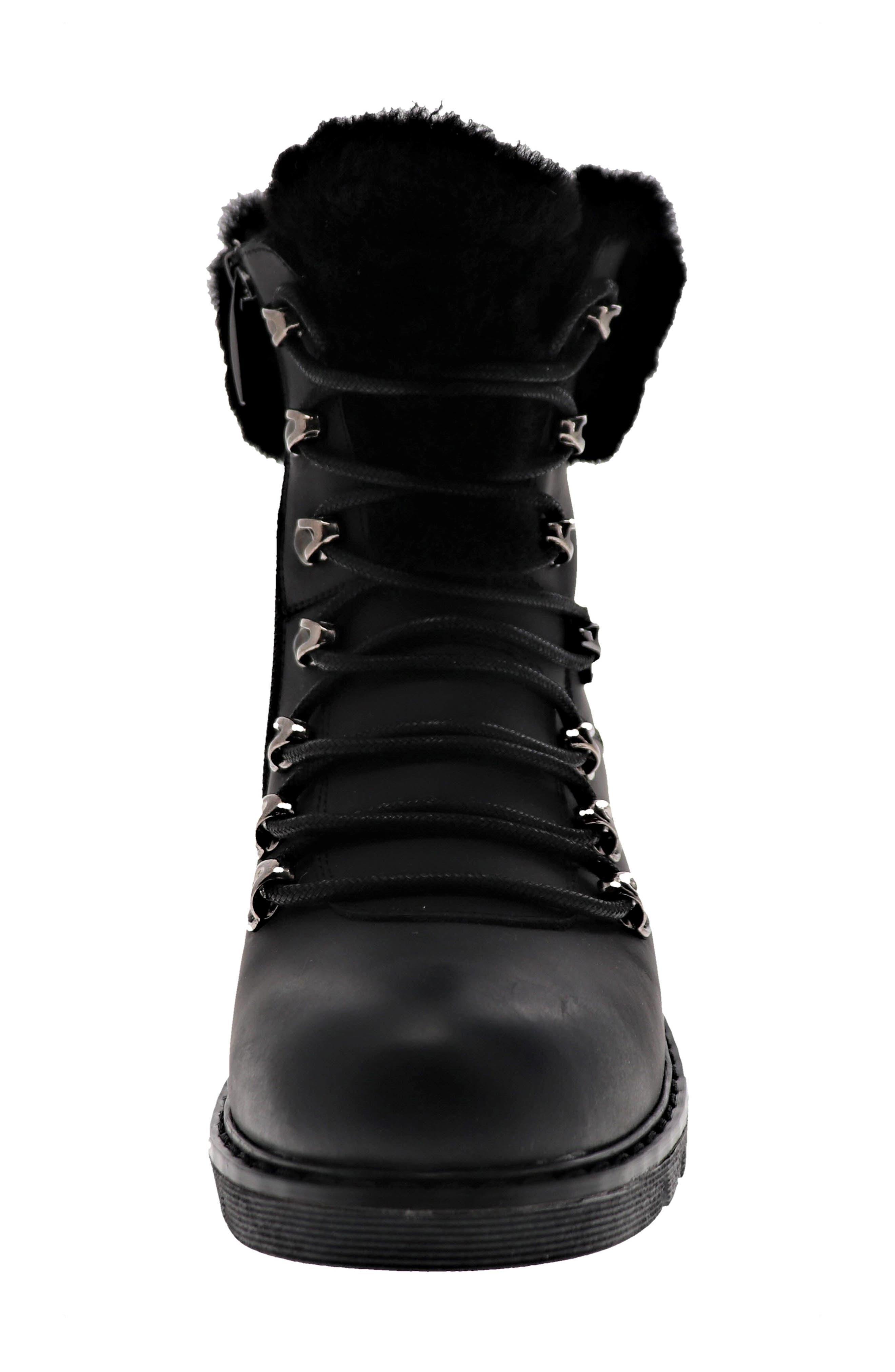 Royal Canadian Stratford Genuine Shearling Cuff Waterproof Boot, Alternate, color, 