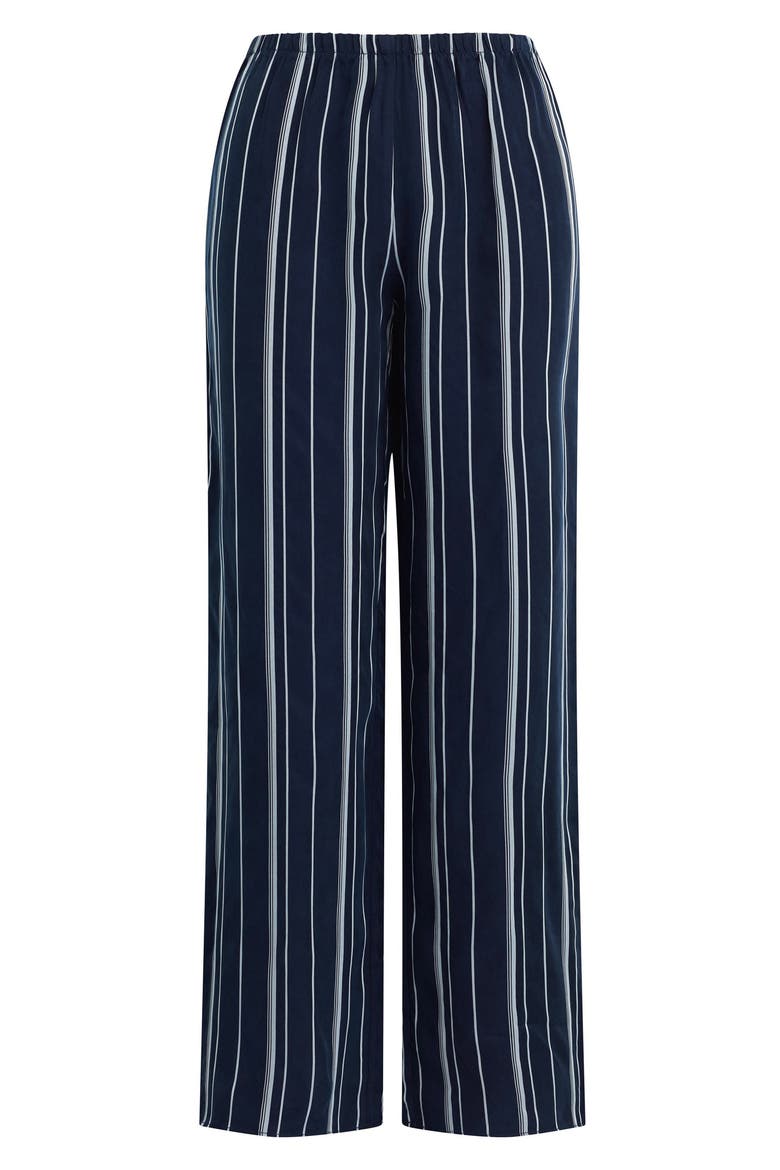 The Everything Striped Wide Leg Pants, Alternate, color, MIDNIGHT GREY STRI