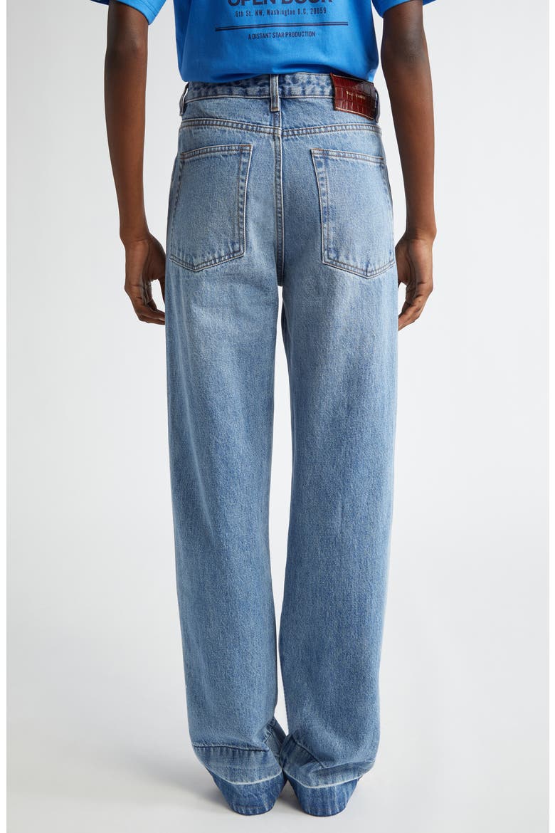 Saturn Straight Leg Jeans, Alternate, color, LIGHT BLUE