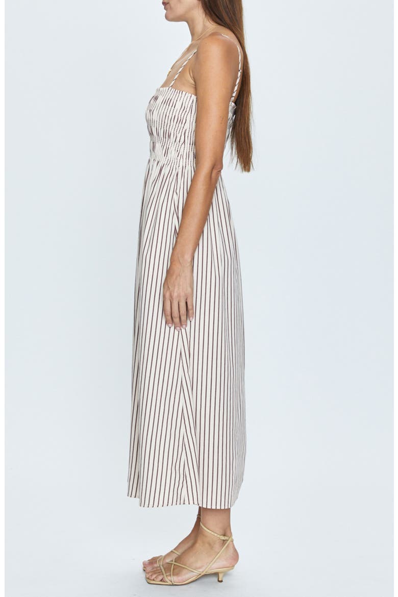 Bianca Maxi Sundress, Alternate, color, TIRAMISU STRIPE