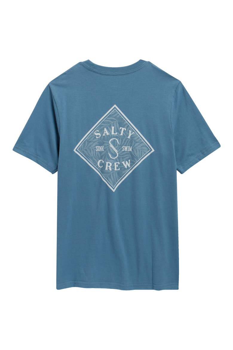 Kids Tippet Fill Cotton Graphic T-Shirt, Alternate, color, SLATE