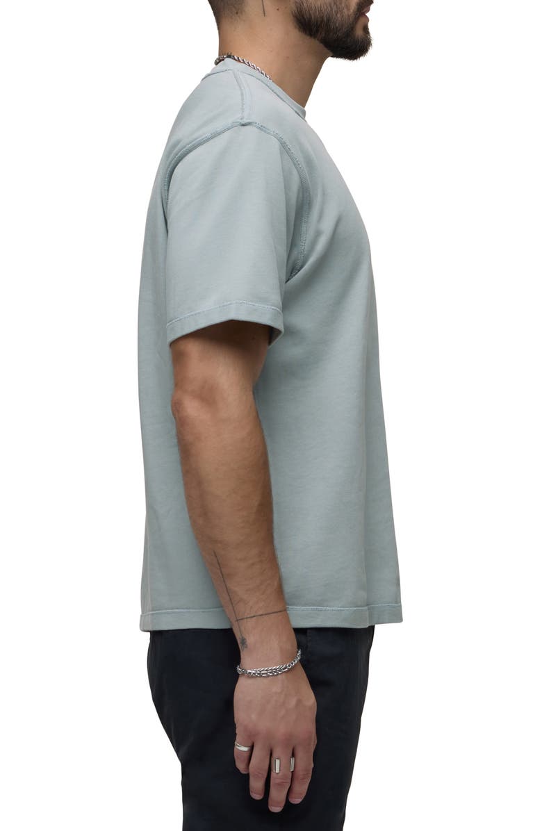 Hudson Jeans Heavyweight Cotton T-Shirt, Alternate, color, Delta