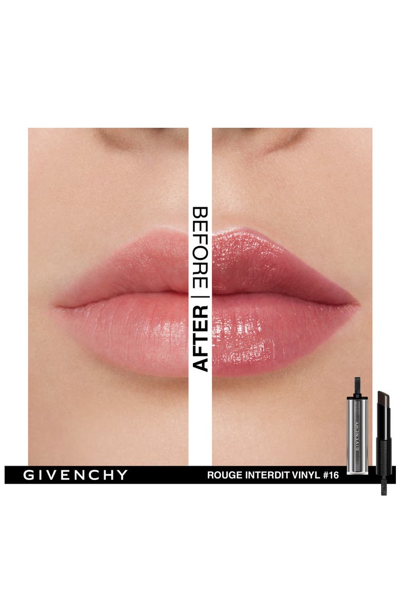 Rouge Interdit Vinyl Extreme Shine Lipstick, Alternate, color, 16 NOIR REVELATEUR