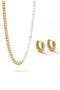 selected 18K Gold Plated / White Pearl