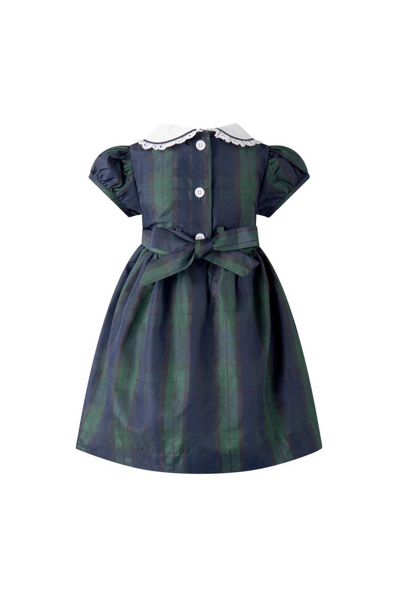 Blackwatch Dress and Bloomers, Alternate, color, Navy