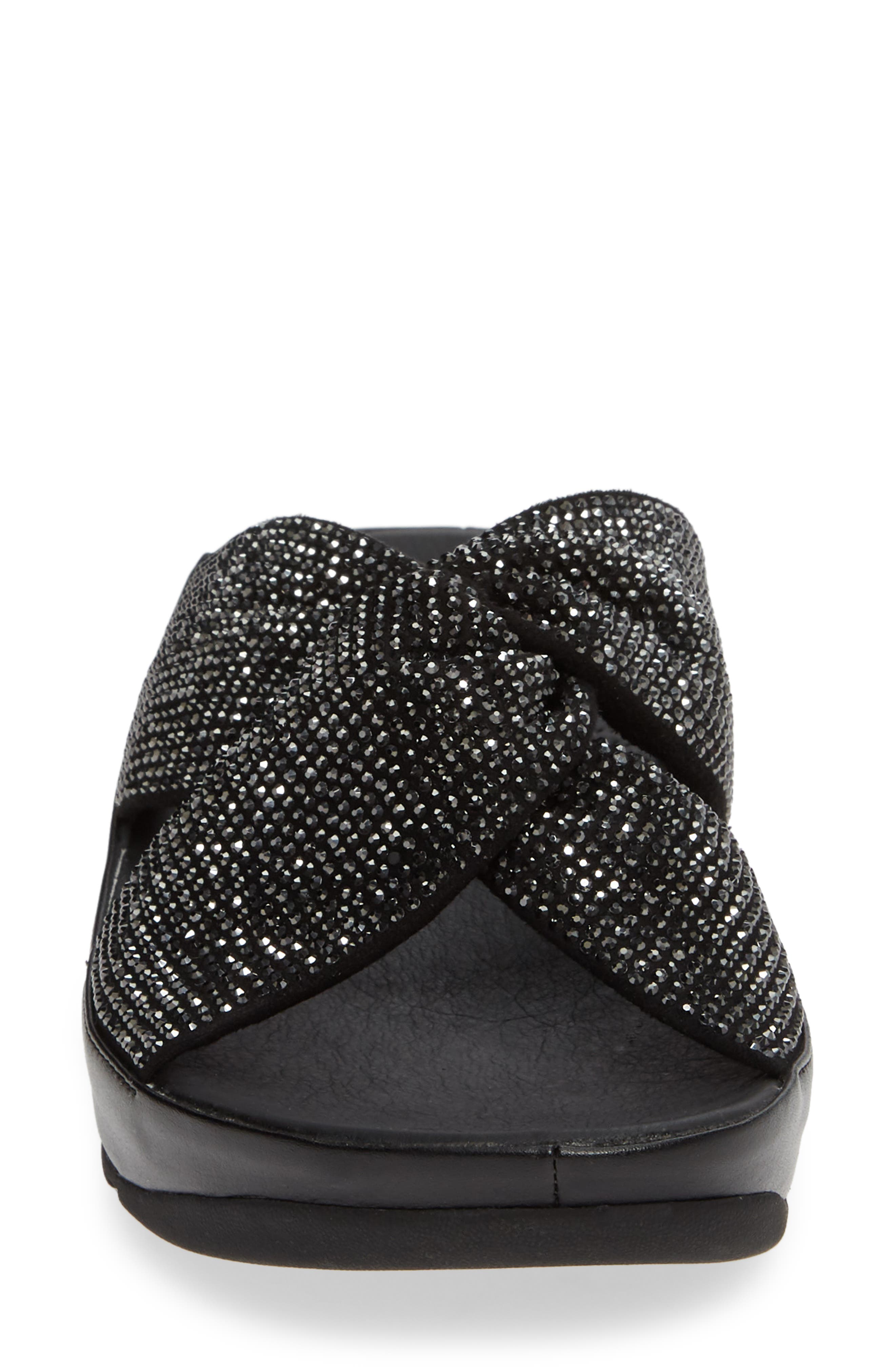 FitFlop Twiss Crystal Embellished Slide Sandal, Alternate, color, 