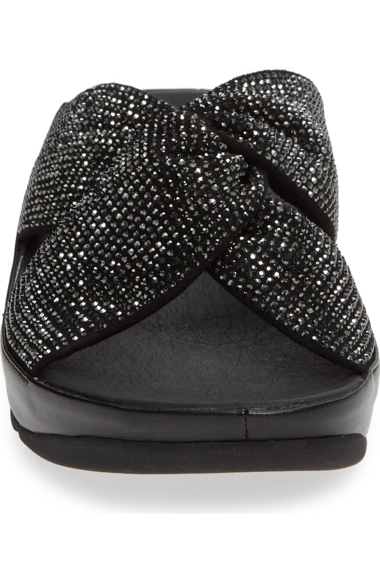 FitFlop Twiss Crystal Embellished Slide Sandal, Alternate, color,