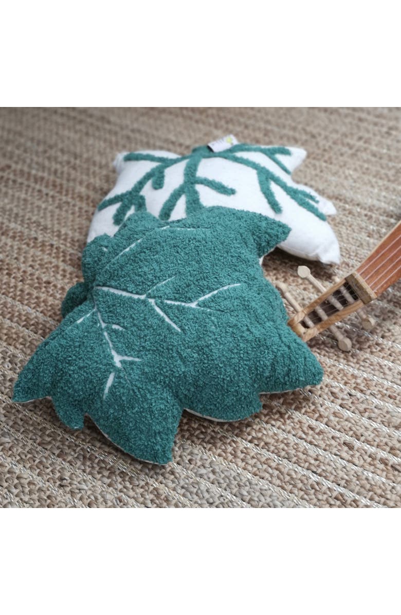 Nattiot Set of two Cushions Little Fall, Alternate, color, Green