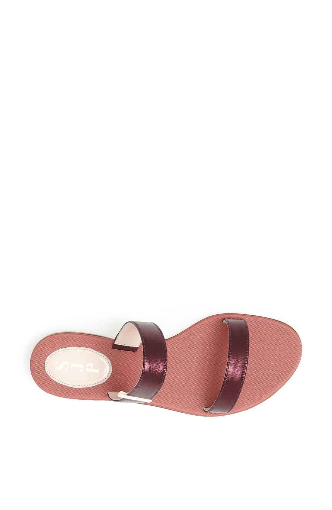 SJP 'Wallace' Sandal (Nordstrom Exclusive), Alternate, color, METALLIC PURPLE
