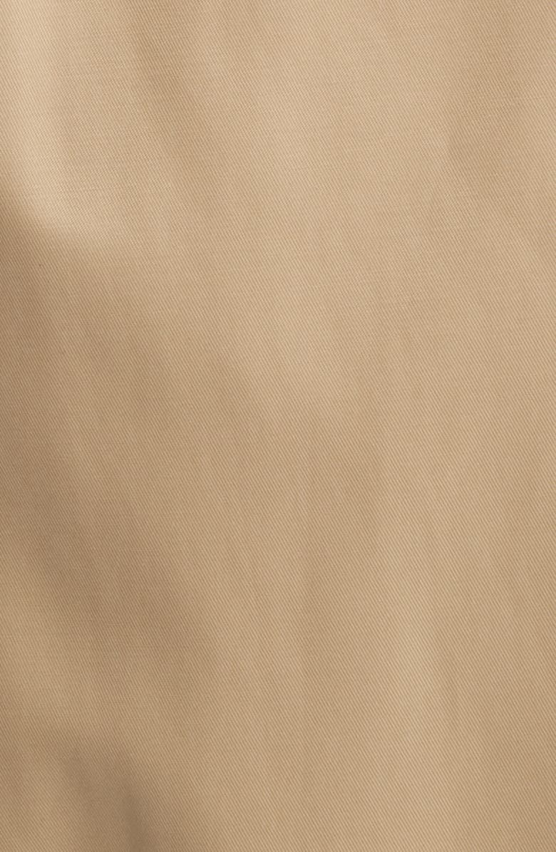 London Fog Single Breasted Trench Coat, Alternate, color, Stone