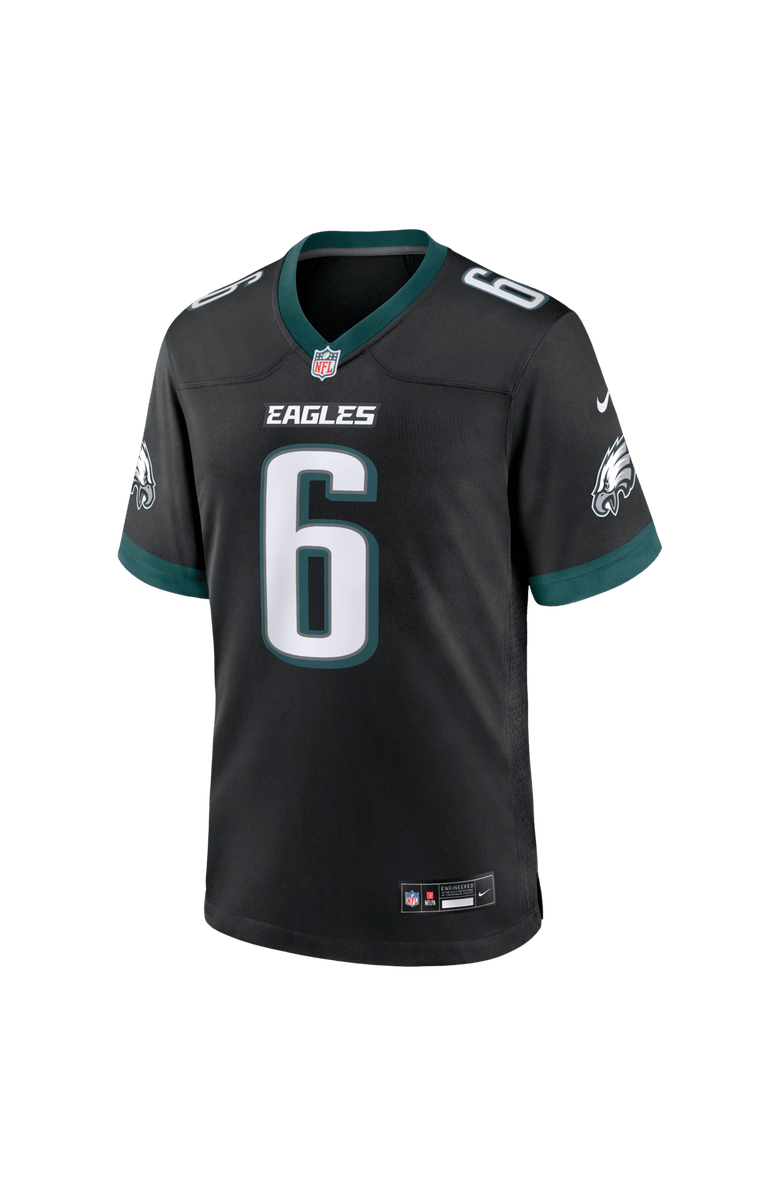 Nike Men's Nike DeVonta Smith  Black Philadelphia Eagles Alternate Game Jersey, Alternate, color, Black