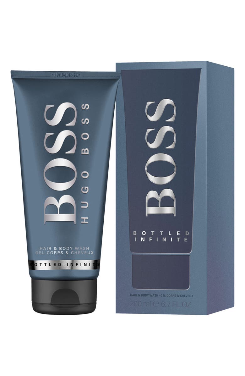 HUGO BOSS Bottled Infinite Hair & Body Wash, 6.7 fl.oz., Main, color, 