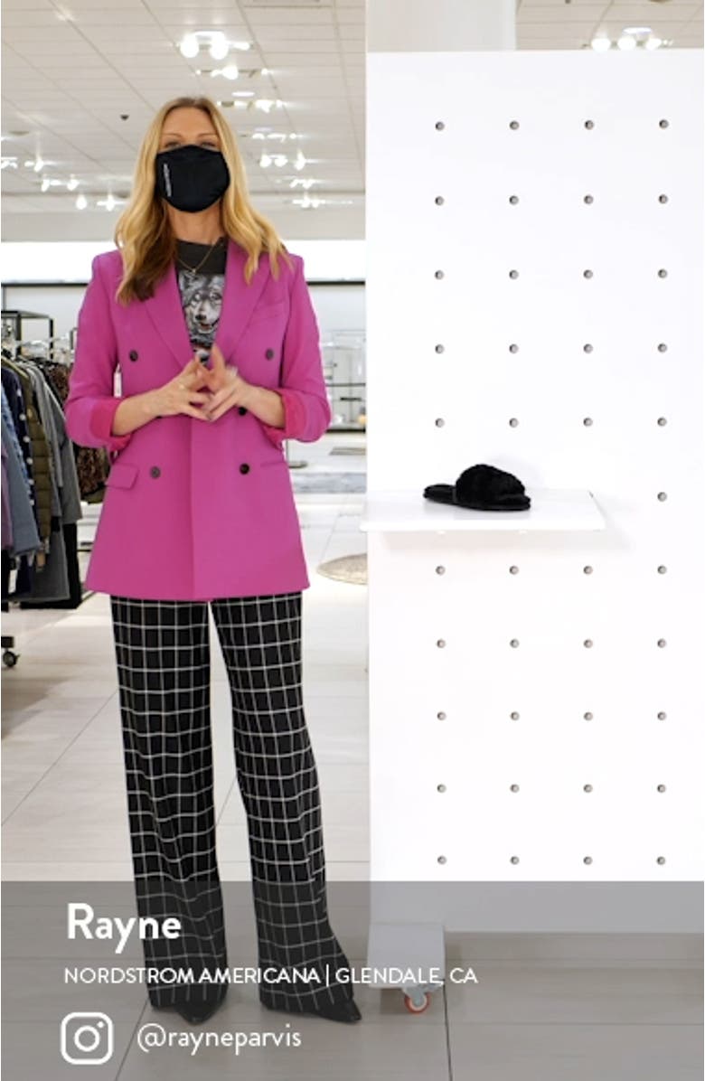 Emmet Faux Fur Slipper, sales video thumbnail