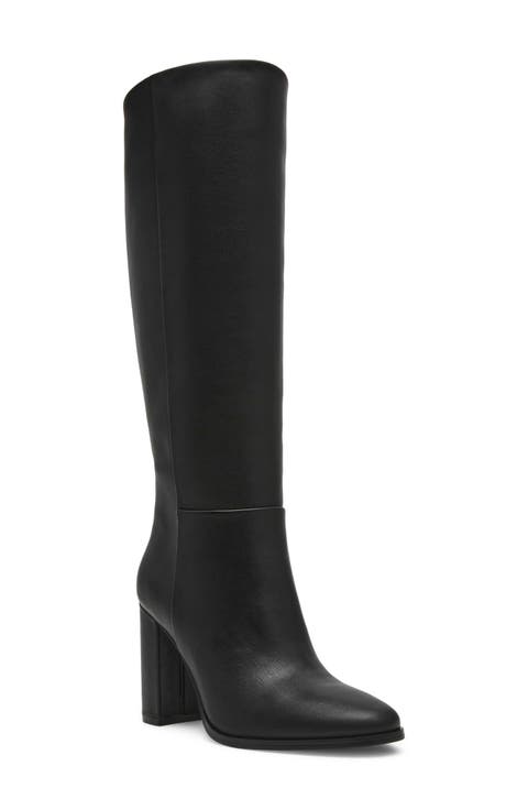Joette Leather Knee High Boot