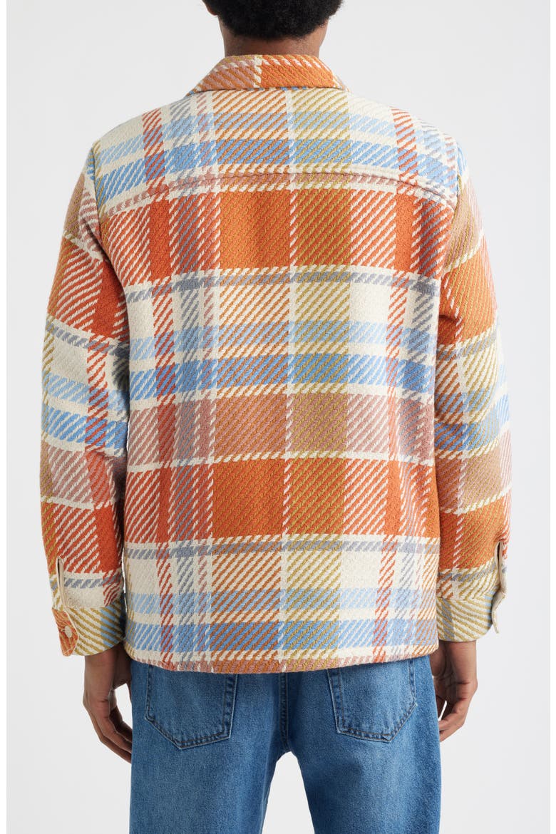 Whiting Bude Check Overshirt, Alternate, color, PASTEL MULTI