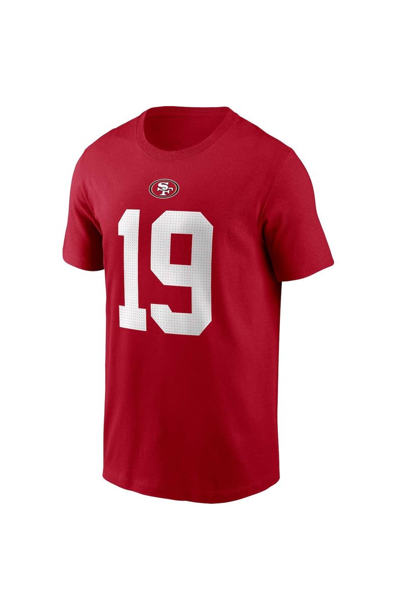 Nike Men's Nike Deebo Samuel Scarlet San Francisco 49ers Player Name & Number T-Shirt, Alternate, color,