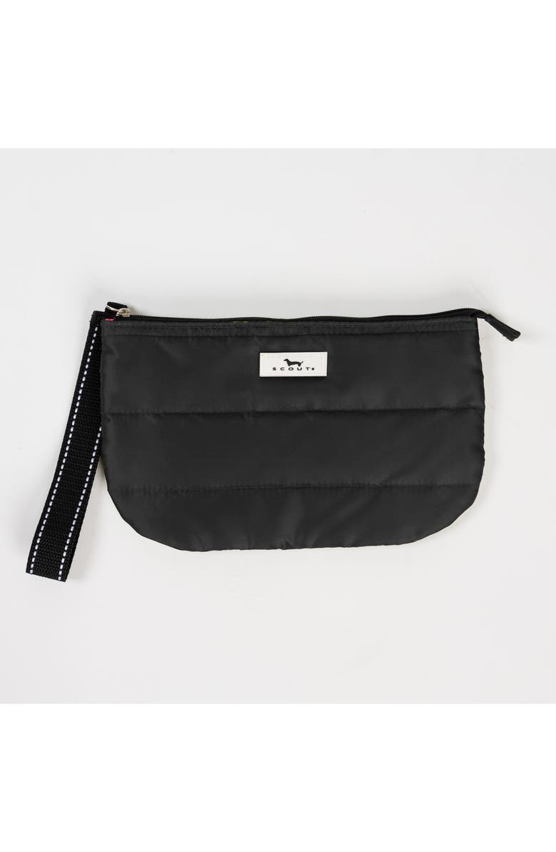 SCOUT Roamy Wristlet, Main, color, Black Puffer