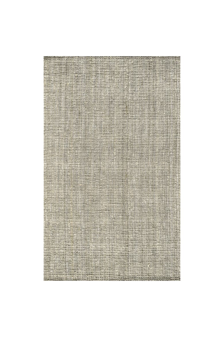 Pata Hand Woven Chunky Jute Area Rug, Main, color, Gray