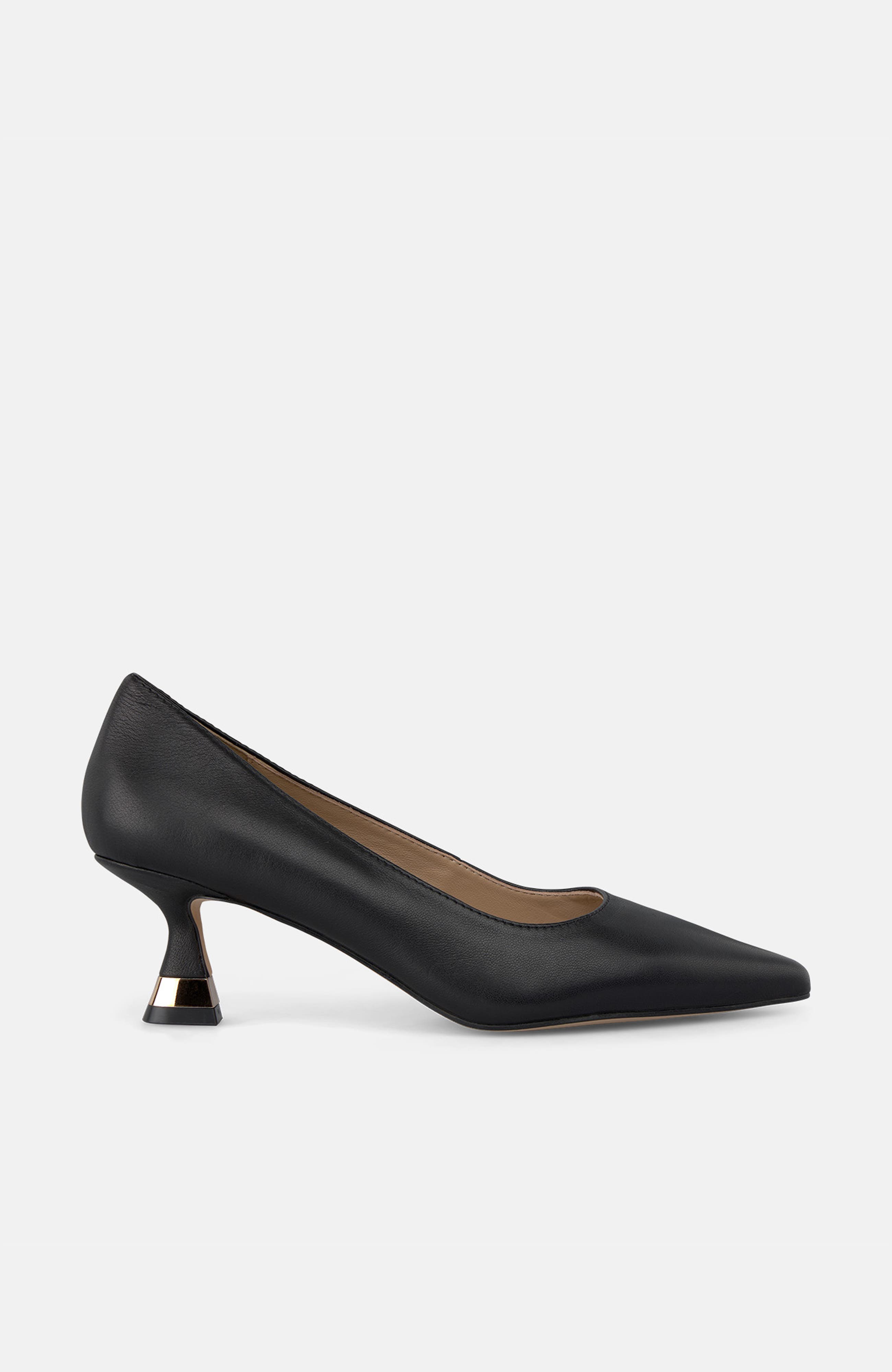 Low Heeled Shoe, Alternate, color, Black