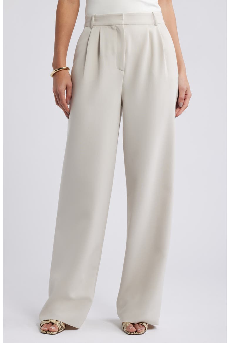 The Icon Trousers, Main, color, BEIGE PUMICE