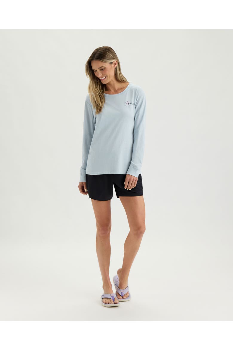Coastal Escape Long Sleeve Tee, Alternate, color, MIST