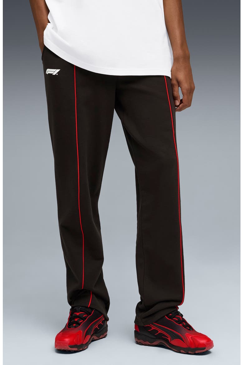 Relaxed Fit Formula 1® Logo Sweatpants, Main, color, PUMA BLACK