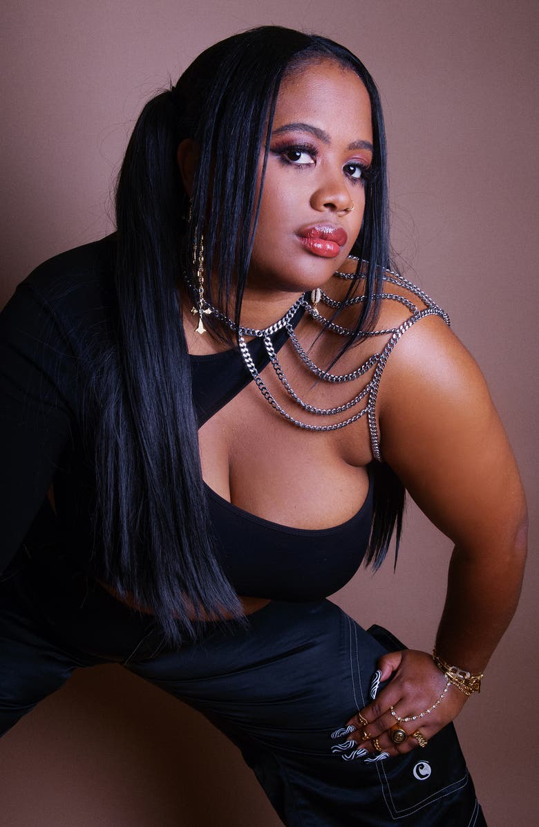 VIDAKUSH Chain On Ya Shoulder Body Jewelry, Alternate, color, Silver