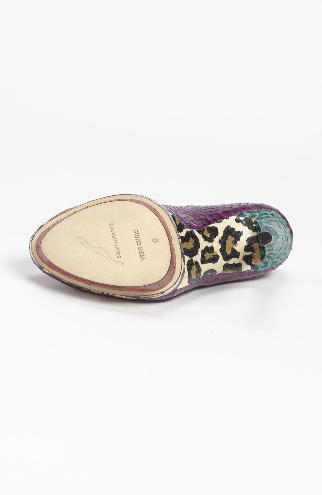 'Fontanne' Pump, Alternate, color, PURPLE/ MULTI