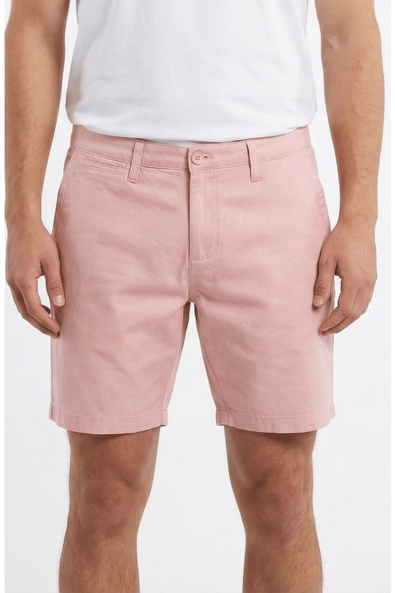 Stretch Twill Shorts, Main, color, PINK
