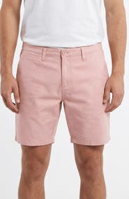 BURNSIDE Stretch Twill Shorts