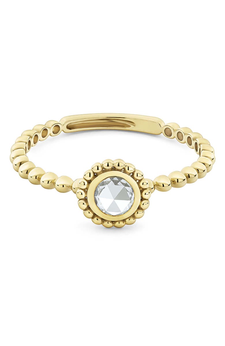 LAGOS Covet Rose Diamond Ring, Main, color, 