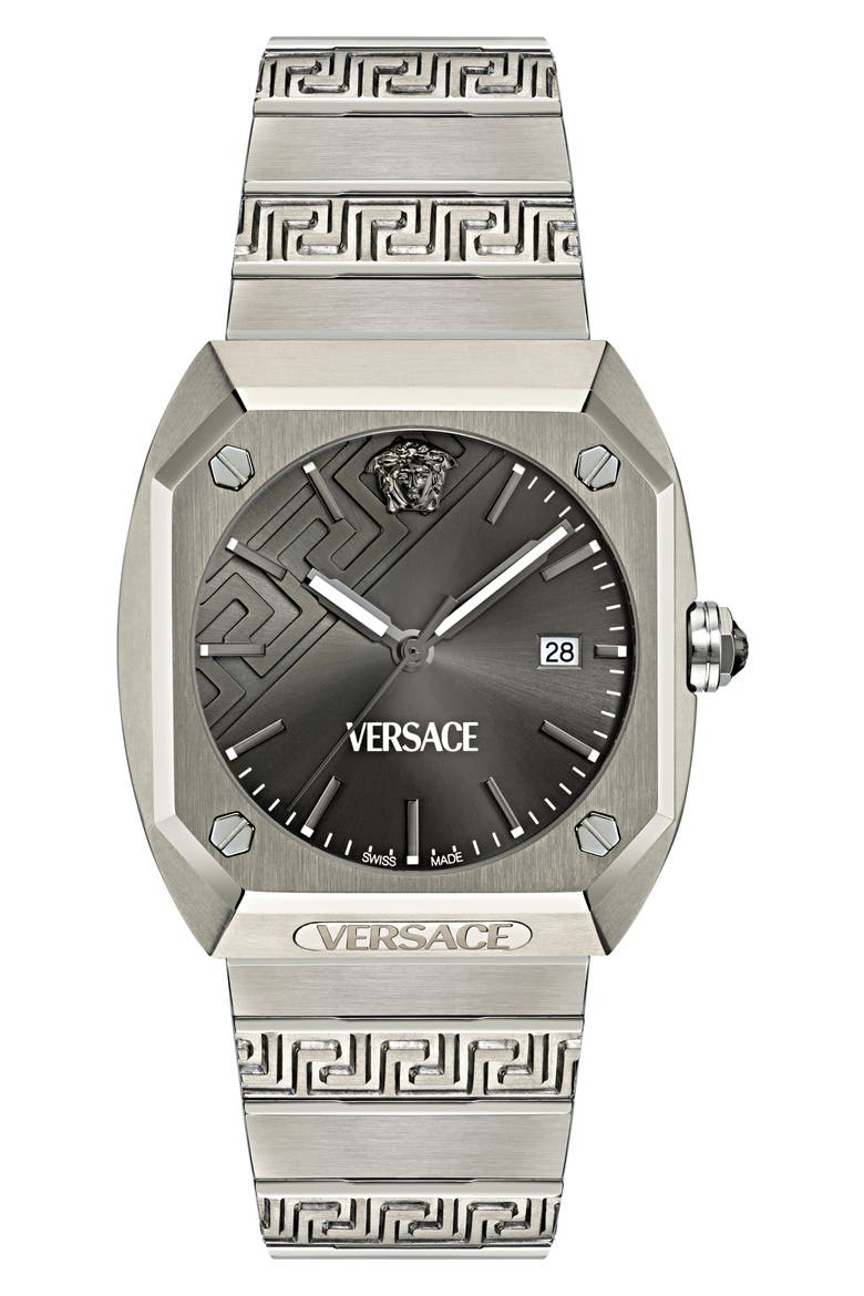 Antares Bracelet Watch, 44mm x 41.5mm, Main, color, TITANIUM